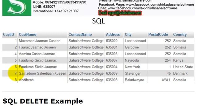 Lesson 13 Delete MySql Basic to Advance Toturails Sahalsoftware смотреть онлайн