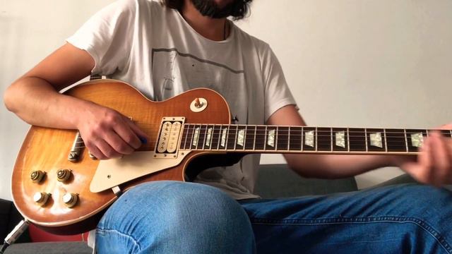 Peter Green Vibes with Les Paul Rewind Pickus Creme brûlée смотреть онлайн