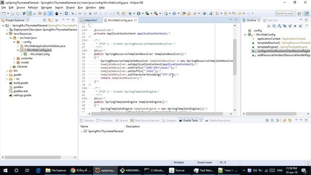 [Spring Mvc Thymeleaf Annotation] UTF8 Character for Thymeleaf + Spring Mvc Annotation смотреть онлайн