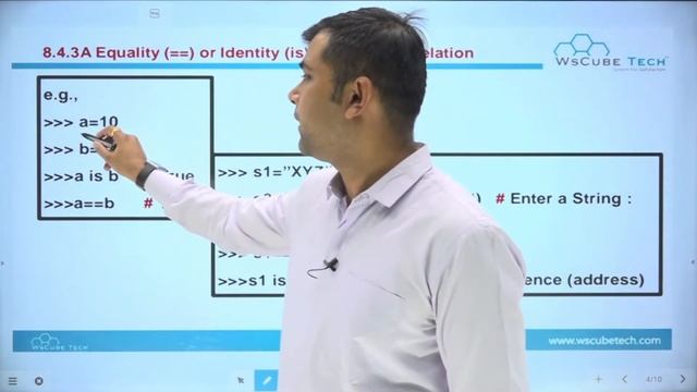 Identity Operators in Python Class 11 | Chapter 7 Class 11 Computer Science with Python #43 смотреть онлайн