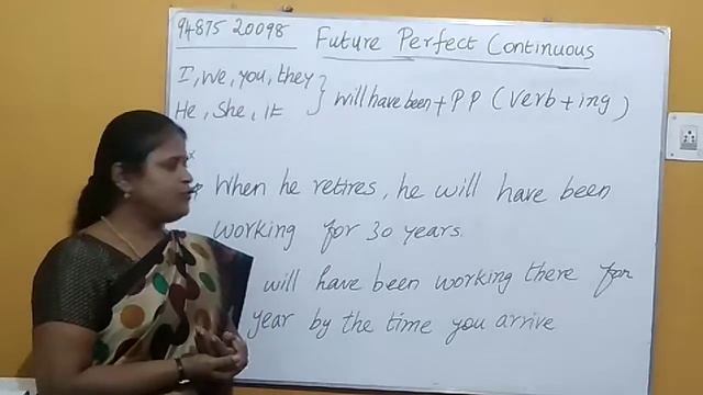 Future Perfect Continuous Tense # 26 смотреть онлайн