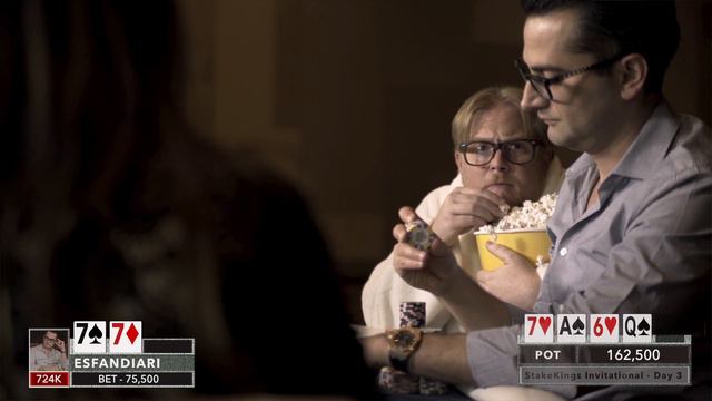 Antonio Esfandiari & Sam Abernathy Playing Poker w/ StakeKings.com смотреть онлайн