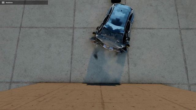 Car Audi A4 (B9) RS4 Vs Wall CRASH TEST - BeamNG Drive
