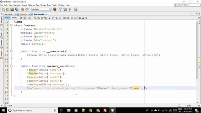 Contact us form in php with database смотреть онлайн