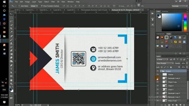 BUSINESS CARD / CALLING CARD FREE DOWNLOAD PSD FILE PHOTOSHOP смотреть онлайн
