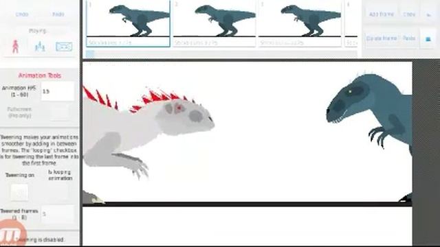Dinosaur Battle | Stick Nodes смотреть онлайн