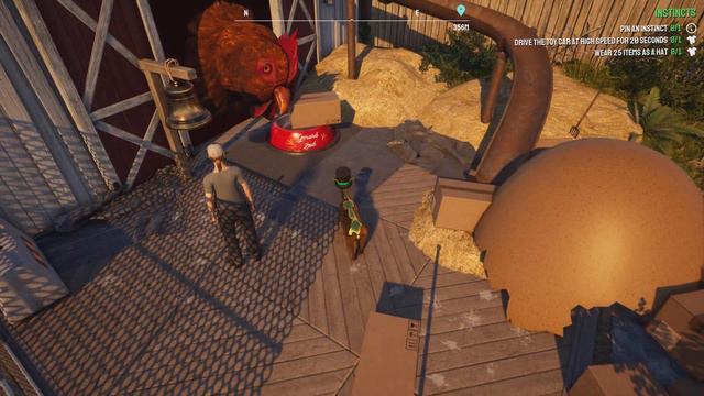 wear 25 items as a hat Goat Simulator 3 смотреть онлайн