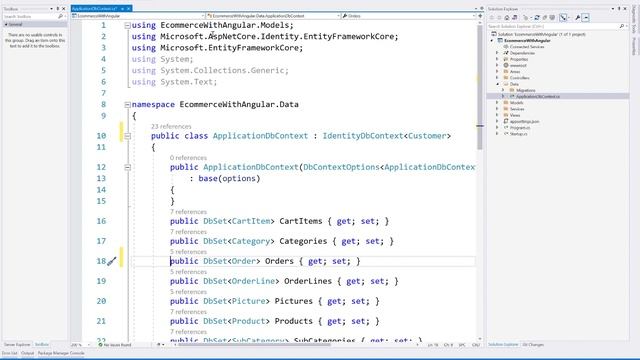 ASP.NET CORE With Angular Tutorials for Beginners Part-9 : Identity Scaffolding смотреть онлайн