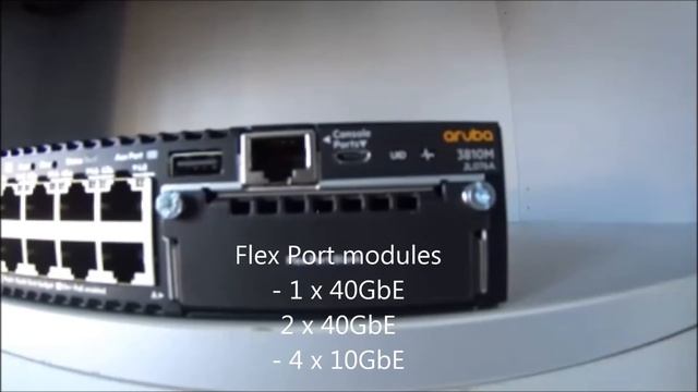 Aruba 3810M switch hardware overview смотреть онлайн