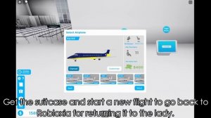 Suitcase Retrieval Mission | Cabin Crew Simulator Roblox