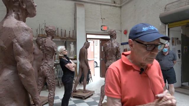 Sculpture Forum 22: Clay Figure Critique. New York Studio School with Garth Evans and Bruce Gagnier смотреть онлайн