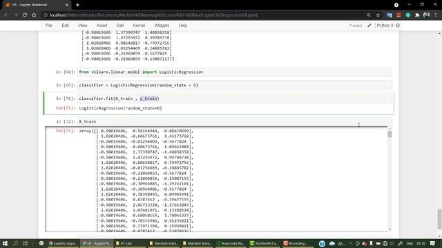 #72 - Practical - Logistic Regression Part 4 | How to Logistic Regression | Practical 2022 |Skillar смотреть онлайн