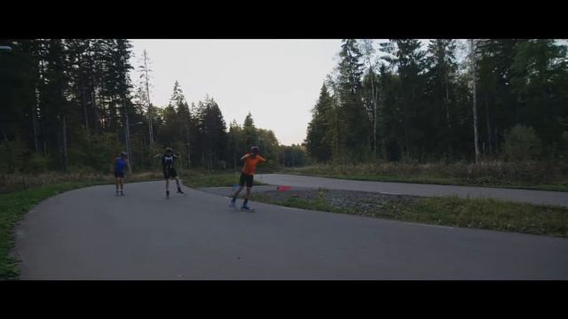 Лыжероллерная трасса, Обнинск. Спорт ради здоровья! смотреть онлайн