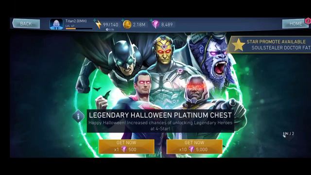 30 LEGENDARY HALLOWEEN PLATINUM CHEST OPENING IN MY ALT INJUSTICE 2 MOBILE смотреть онлайн