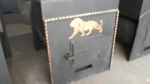 Печь "ВОЛГА-ЭКОНОМ". Бюджетный вариант банной печи. Печь из трубы ф530.