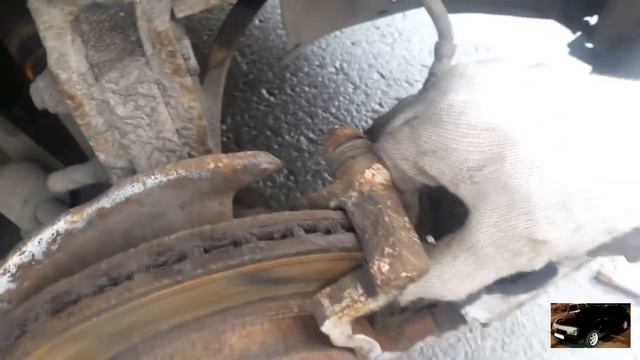 Осмотр передних тормозов ВАЗ 2112 ЗА 30к смотреть онлайн