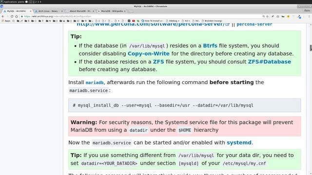 02 Instalar MySQL (MariaDB) en Arch Linux смотреть онлайн