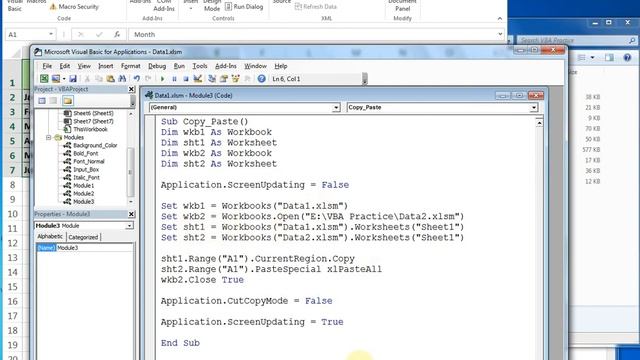 VBA Macro to Copy Data and Paste Into Closed Workbook (In Hindi) смотреть онлайн