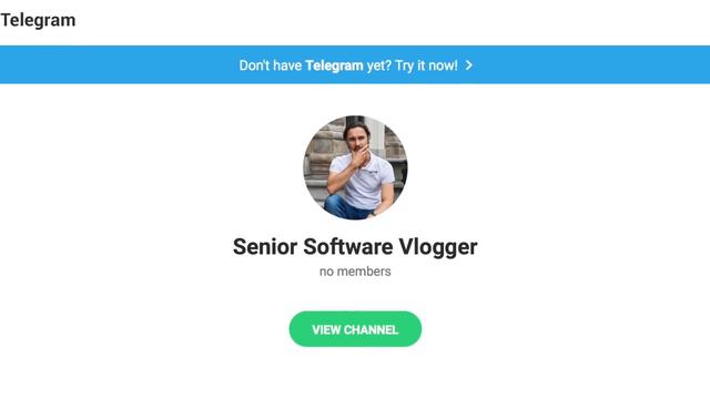 Канал на Telegram смотреть онлайн