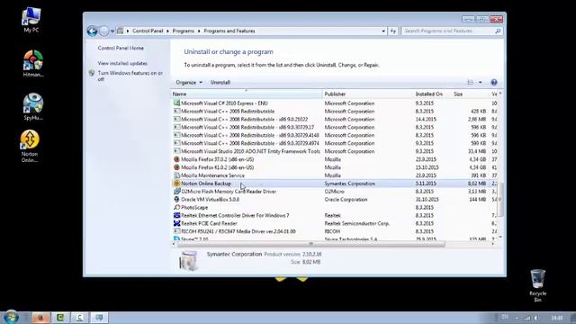Remove Norton Online Backup (Manual Removal) смотреть онлайн