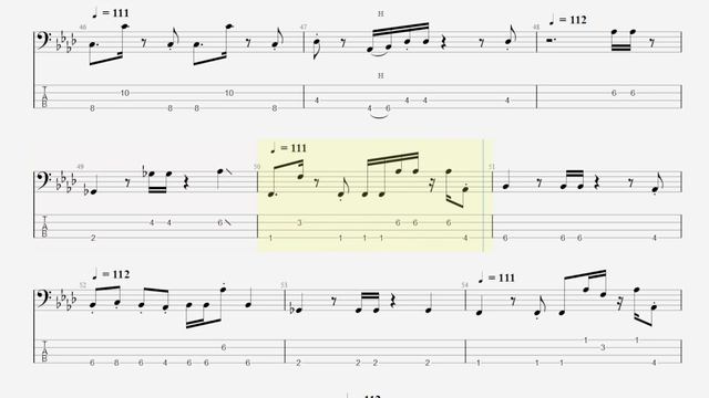 Jungle - Keep Moving (bass tab) смотреть онлайн