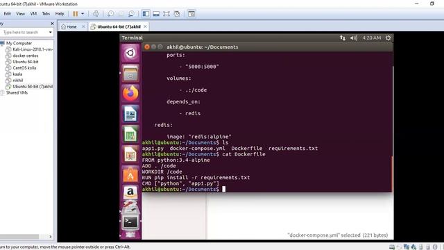 Hosting python web app(flask,redis) using docker compose in 5 minutes смотреть онлайн
