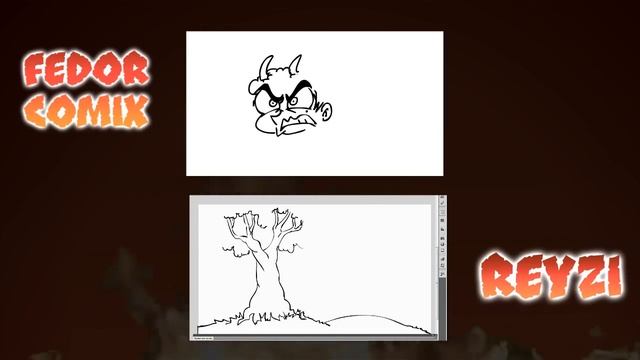 АРТ-БАТТЛ: ReyZi Vs FedorComix