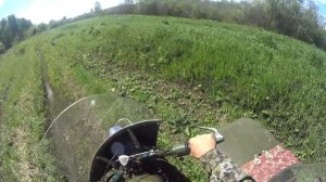 Тест мотоцикла Урал с новым приводом на коляску