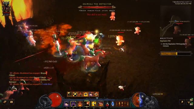 Diablo 3 Shadow Set Speed and GR20 Build Season 9 Patch 2.4.3 смотреть онлайн