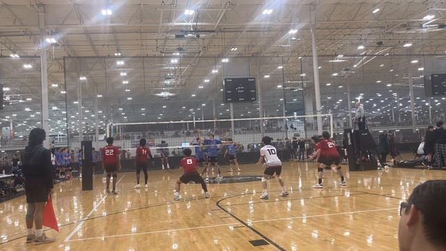 17U VBA VS RVA 17U Nazca Blue set 1 2/19/23 BANE Day 2 game 1 смотреть онлайн