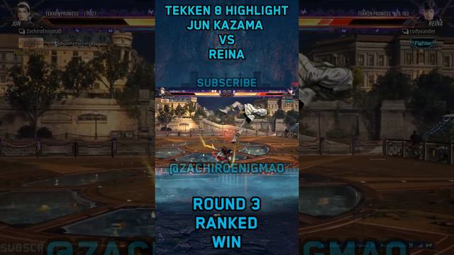 Tekken 8 Highlights 12 - Jun Kazama VS Reina - Round 3 Ranked Win смотреть онлайн