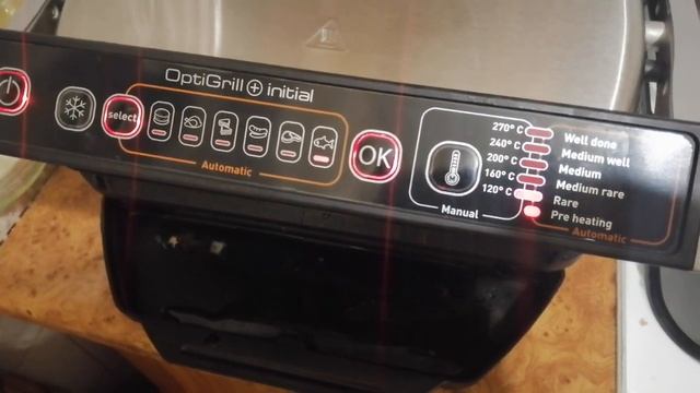 Гриль TEFAL OptiGrill 706 смотреть онлайн