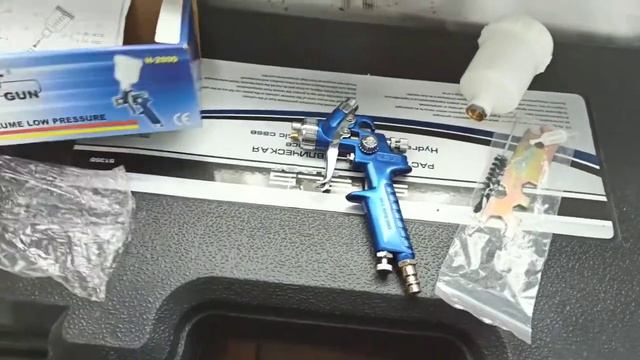 Обзор краскопультов Voylet H-2000 и Русский Мастер Н-2000,дюза 1мл,HVLP смотреть онлайн