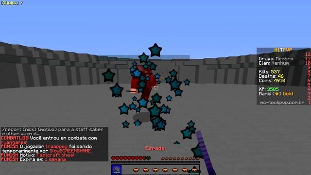 MINECRAFT: SERVER KIT PVP - MC-TECKPVP.COM.BR (1.7 - 1.12) смотреть онлайн