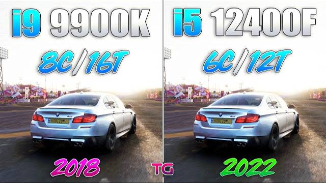 i5 12400F vs i9 9900K - Test in 10 Games смотреть онлайн