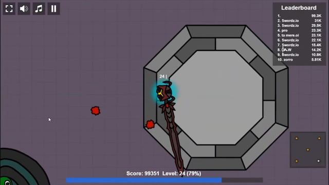 Swordz.io - Speedrun to level 26! [WR] 168k Score in Under 10 Minutes! (PVP Mode) смотреть онлайн