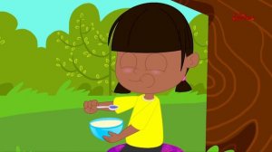 Ten Little Fruits Jumping On The Bed | Fruits Song | Learn Numbers With Fruits | Baby Songs