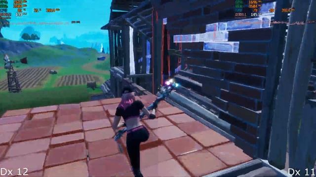 Fortnite Dx 11 vs Dx 12 (Explained AND Gameplay Comparison) смотреть онлайн