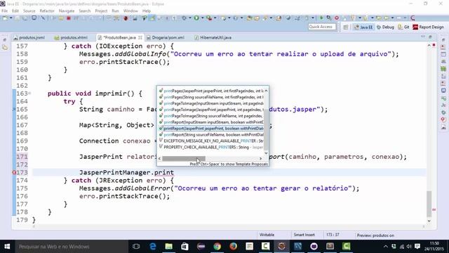[Programação Web com Java] 259 - Impressão do Relatório смотреть онлайн