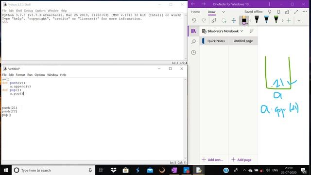 Stack Implementation Python||Part-1 смотреть онлайн
