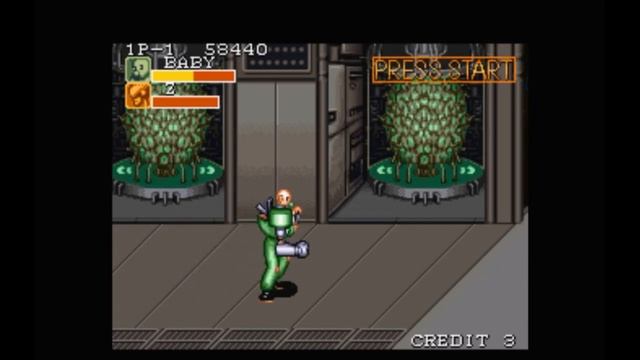 Super Nintendo (Snes) 16-bit Captain Commando Stage 6 Aqvarium