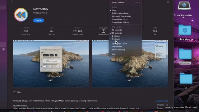 [MAC OS] RetroClip | Mac App Store | Basic Overview смотреть онлайн
