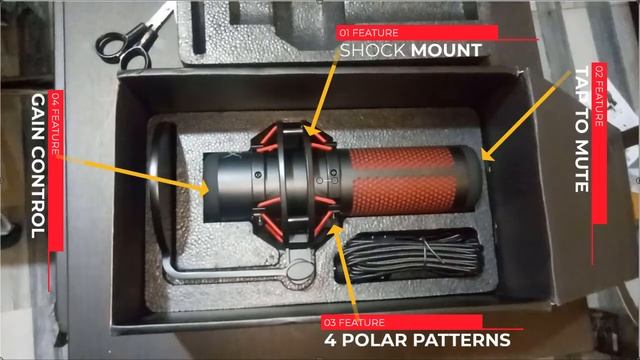 [Hindi] HyperX QuadCast - USB Condenser Gaming Microphone - Unboxing | Review | смотреть онлайн