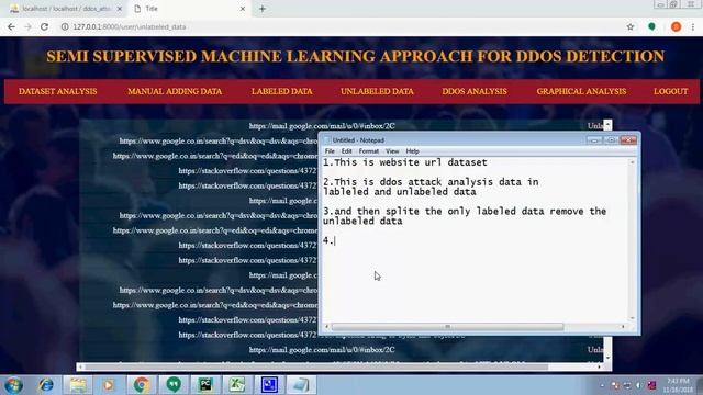 Semi-supervised machine learning approach for DDoS detection || Python IEEE Project || 9516 090929 смотреть онлайн