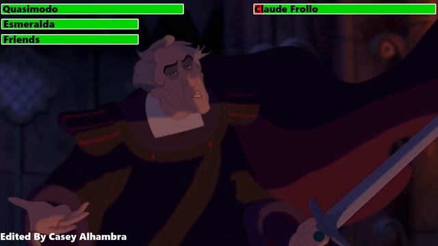 The Hunchback of Notre Dame Final Battle with healthbars (2/2) смотреть онлайн