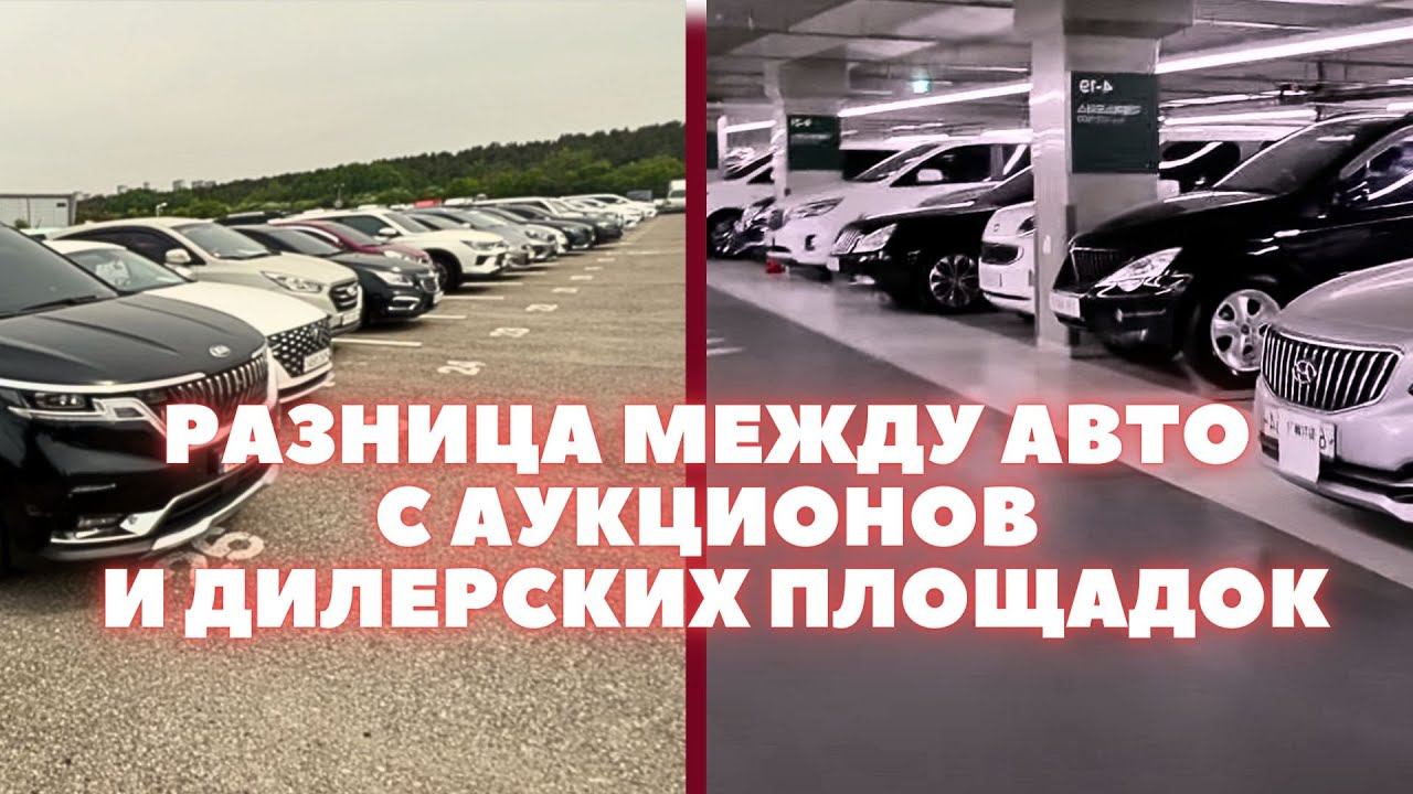 Авто из Кореи. Состояние и цены авто с дилерских площадок смотреть онлайн