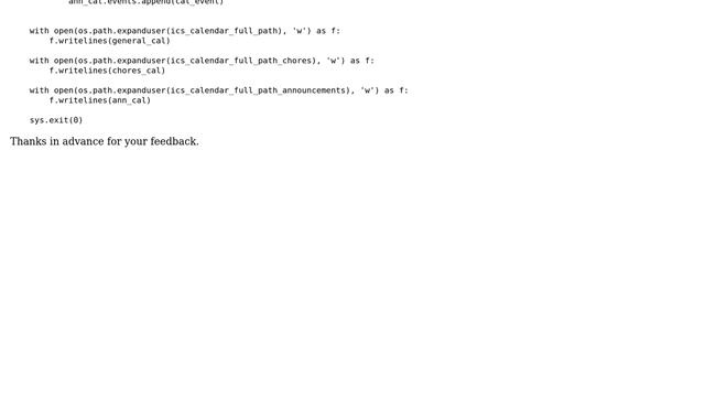 Code Review: Creating ICS calendar events from JSON-like file смотреть онлайн
