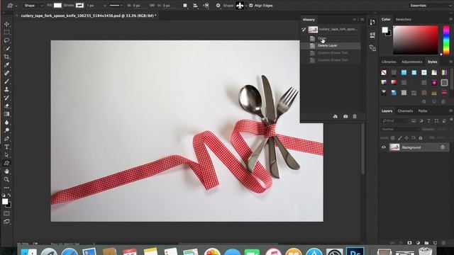 12-PhotoShop CC| undo history changes التراجع عن التعديلات смотреть онлайн