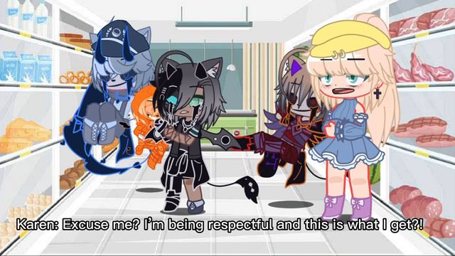 Kam’s Personalities Meet A Karen // Enderman Squad // Gacha Club // discord server in description смотреть онлайн