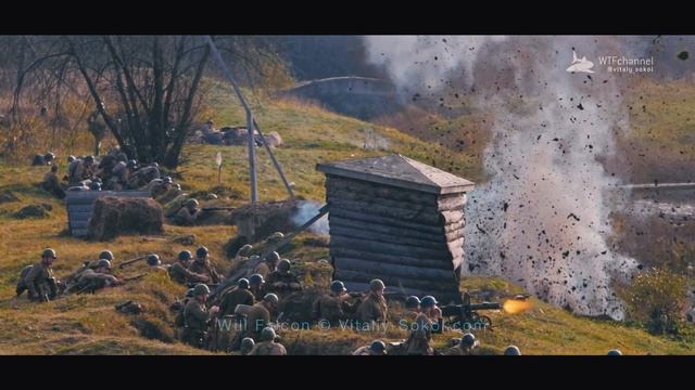 GH5 bomb explosions in slowmotion, ВОВ, реконструкция битвы под Можайском смотреть онлайн